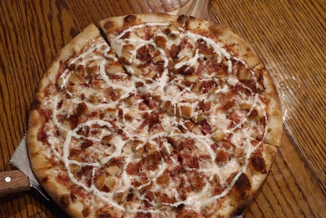 Buffalo Chicken Pizza.