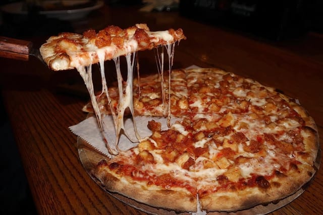 Thai Chicken Pizza.