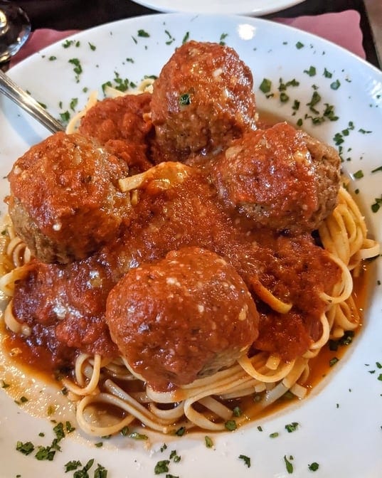 Linguini Meatball Pasta.