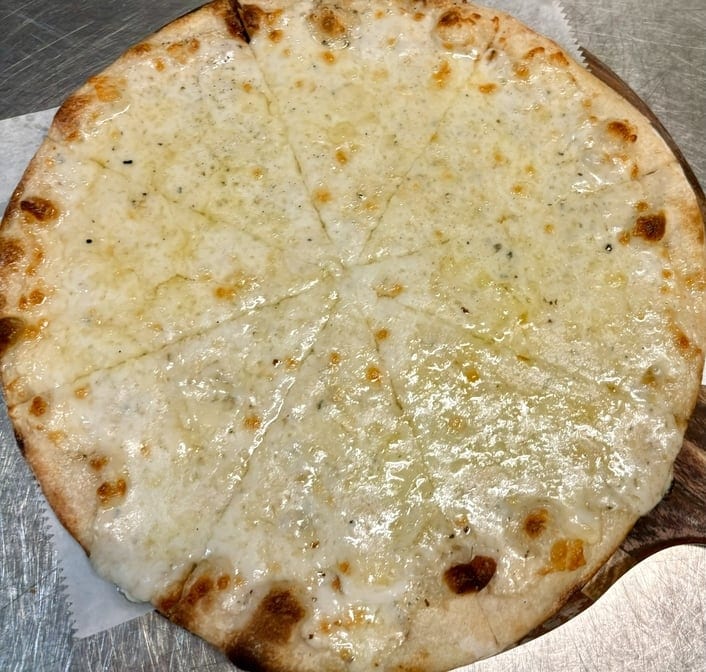 Three Cheese Pizza.