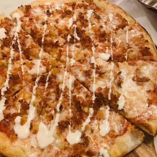 Chicken Bacon Ranch Pizza
