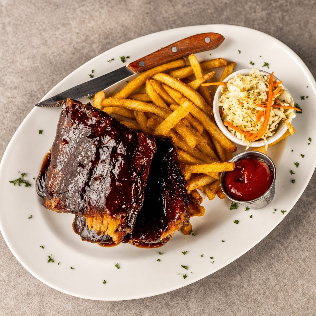 Baby Back Ribs.