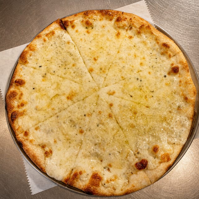 Three Cheese Pizza.
