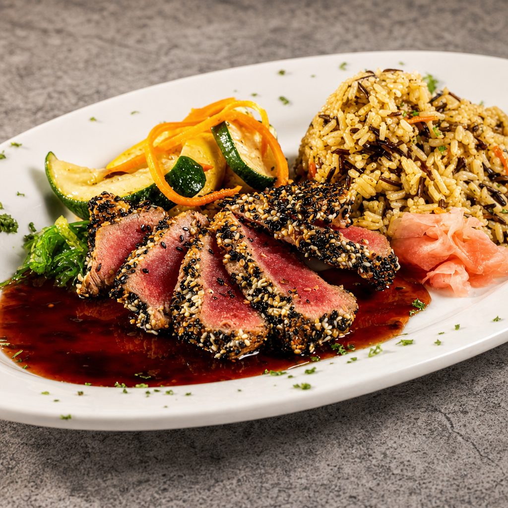 Sesame Tuna.