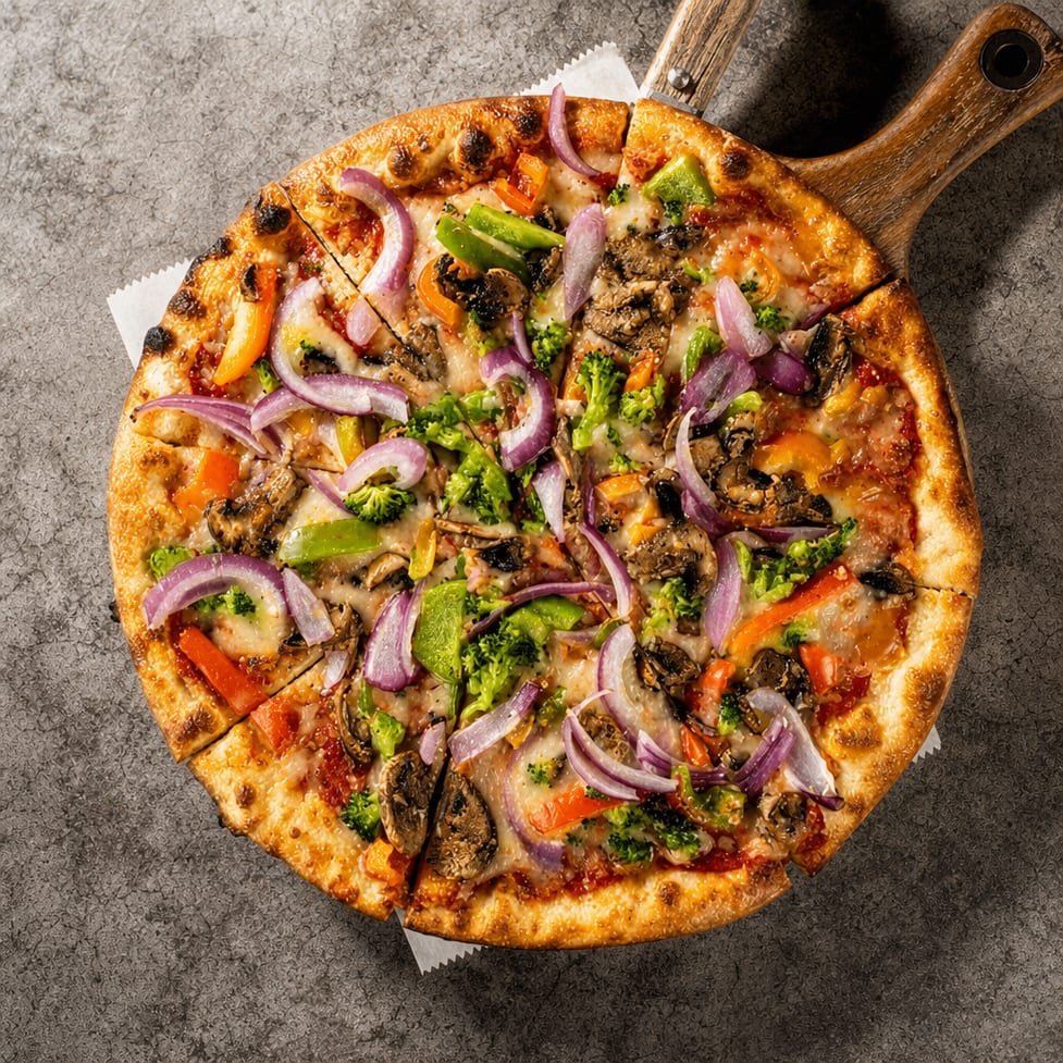 Vegetarian Pizza.
