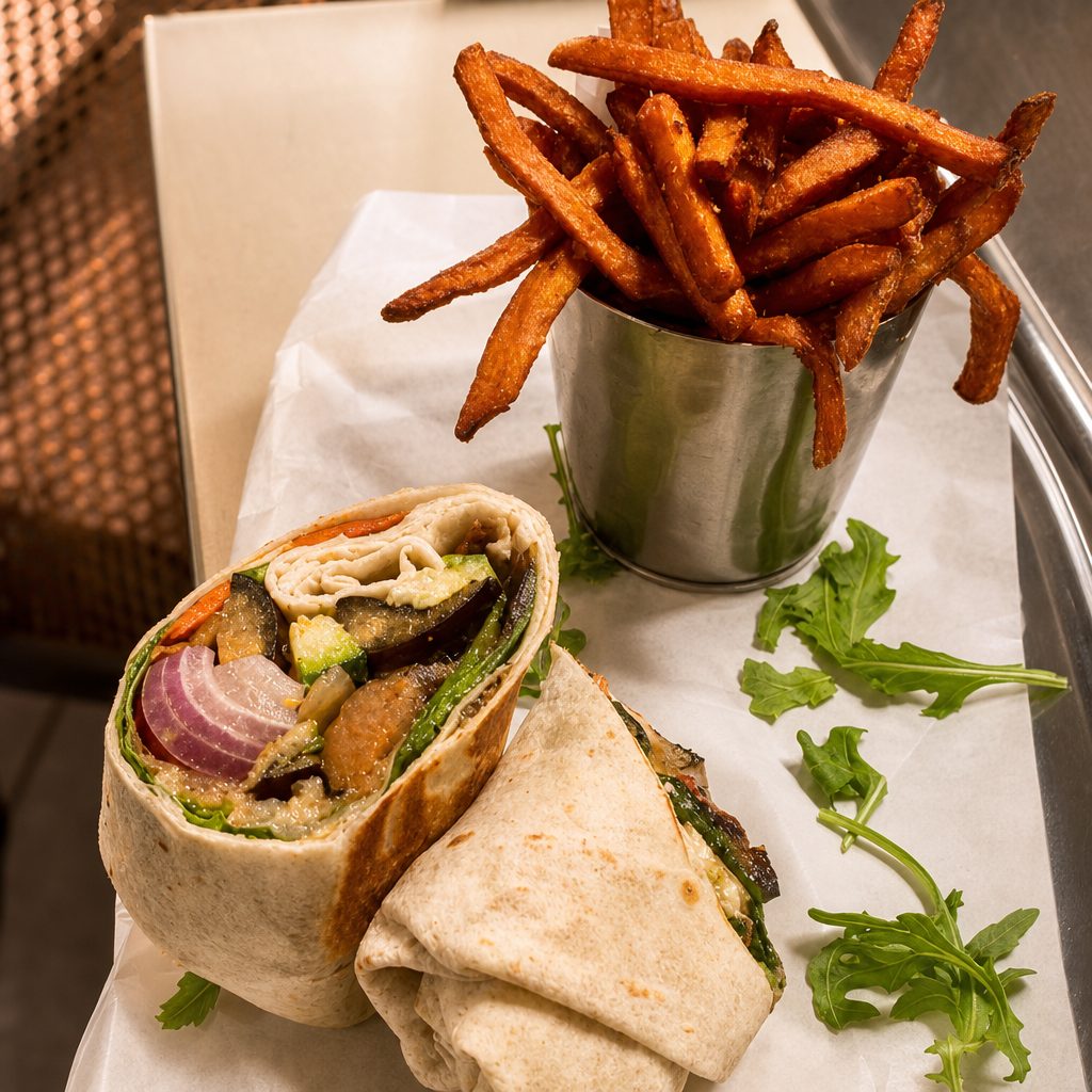 Vegetarian Wrap.