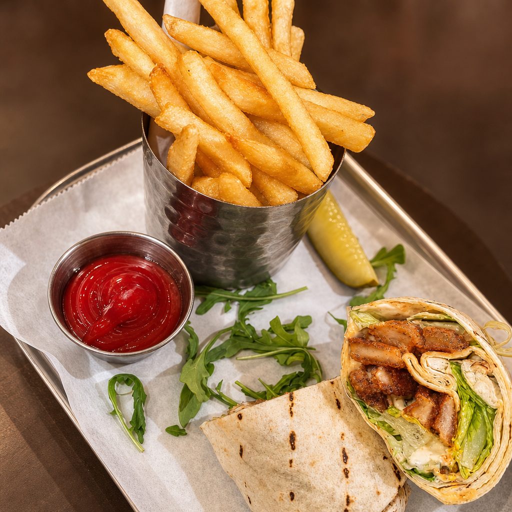 Buffalo Chicken Wrap.