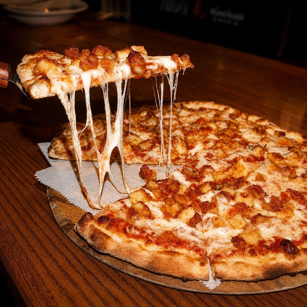 Thai Chicken Pizza.