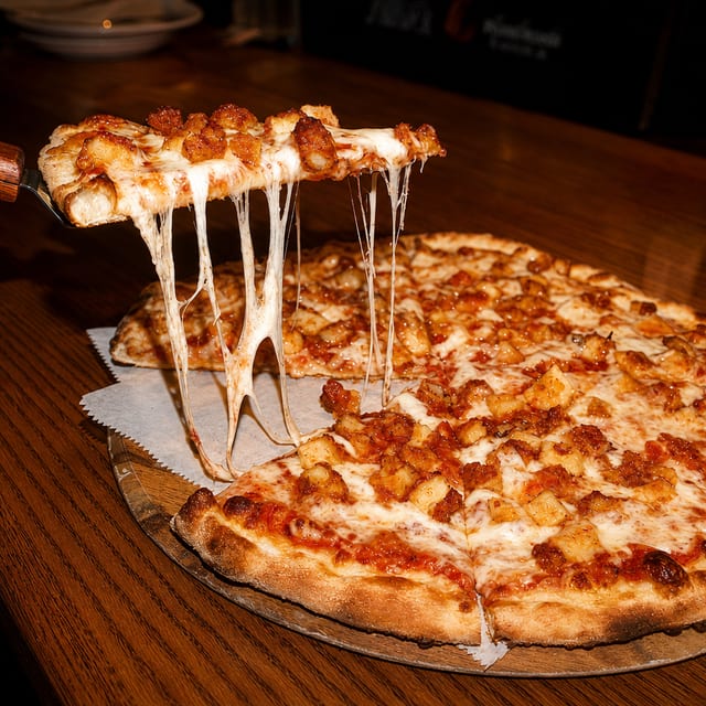 Thai Chicken Pizza.
