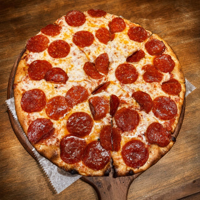 Pepperoni Pizza.